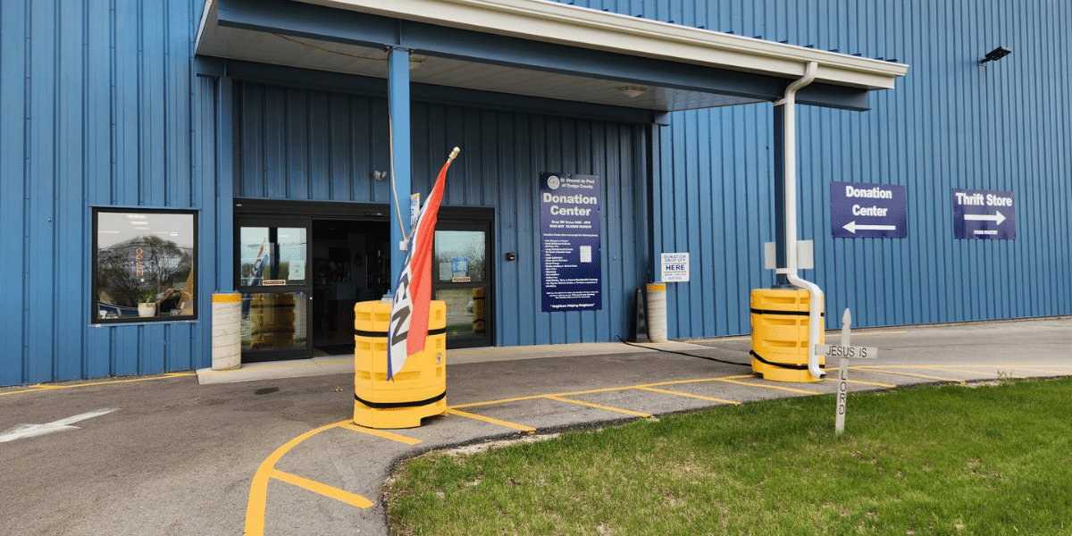 Photo of outside of SVDP Dodge County
