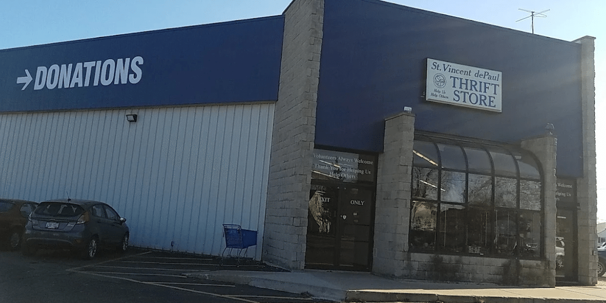 SVDP Kenosha County storefront