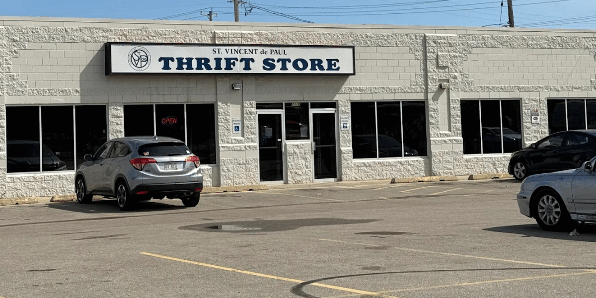 SVDP Racine County store front